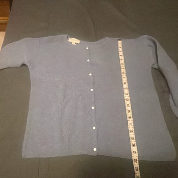 Sezane- Gaspard Cardigan- Vintage Blue- Large - Picture 8 of 9